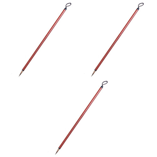3Pièces Stylos À Calligraphie Chinois Bruns Pour Écriture Et Peinture 2