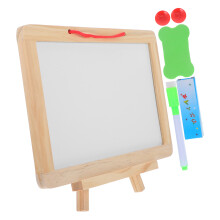 1 Set Small Blackboard Shop Sign Erasable A4 Soft Magnetic