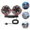 Ventilateur D'air Auto USB En Matière PP Noire, 3