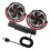 Ventilateur D'air Auto USB En Matière PP Noire, 6