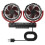 Ventilateur D'air Auto USB En Matière PP Noire, 7
