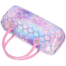 Portable Kids Glasses Case Multi-Color PU Storage Box