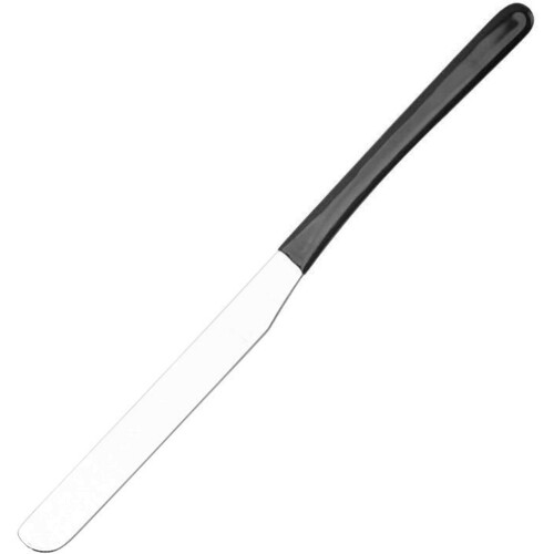 Durable Stainless Steel Makeup Mixing Spatula with PU Handle