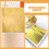 Mlins  Foldable Lampshade Handmade Paper Lantern Imitation Gold Leaf 7