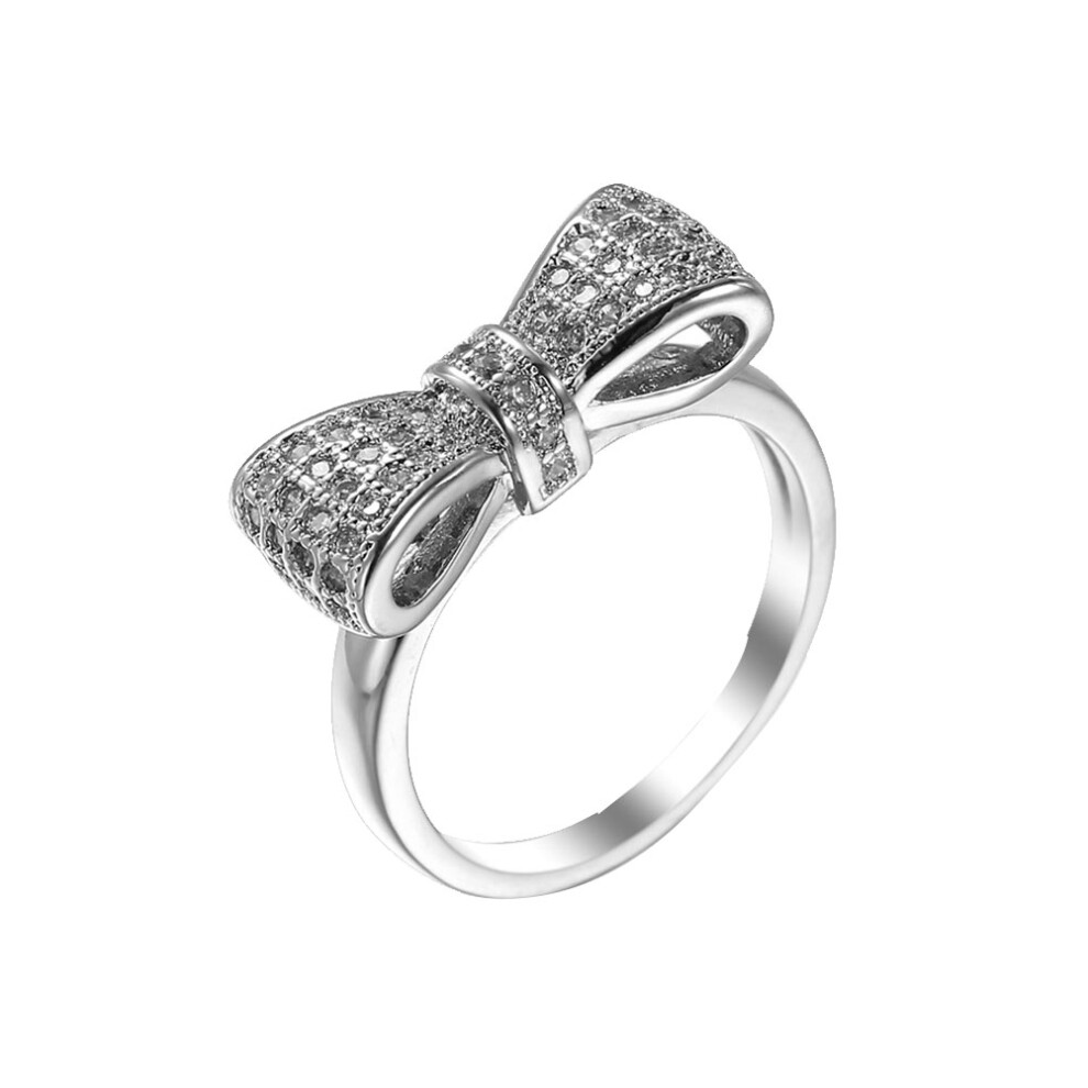 Photos - Ring 2Pcs White Fashion  with Comfort Fit Design Stylish Women Jewelry