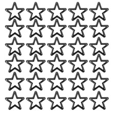 150Pcs Black Handmade Five Claw Rivets for Leather Bags and Garments