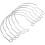 6Pcs Aluminium Billiard Table Net Pockets Corner Fixator for Daily Use 5