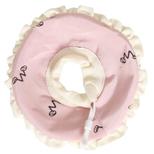 1pack Pet Elizabethan Collar Pink For Recovery Post Surgery