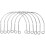 6Pcs Aluminium Billiard Table Net Pockets Corner Fixator for Daily Use 4