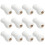 12Pcs Wooden Cord Knobs Pull Ends for Window Blinds White Finish 3