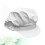 White Kitchen Chef Hat Lightweight Dustproof Protective Work Cap 8