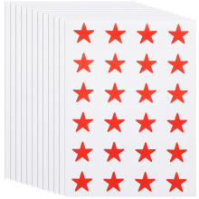 280Pcs White Label Sticker Set with Adhesive for DIY Home Organization