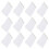 100Pcs Durable Assorted Color Thermal Transfer Paper for DIY Crafts 10