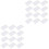 100Pcs Durable Assorted Color Thermal Transfer Paper for DIY Crafts 3