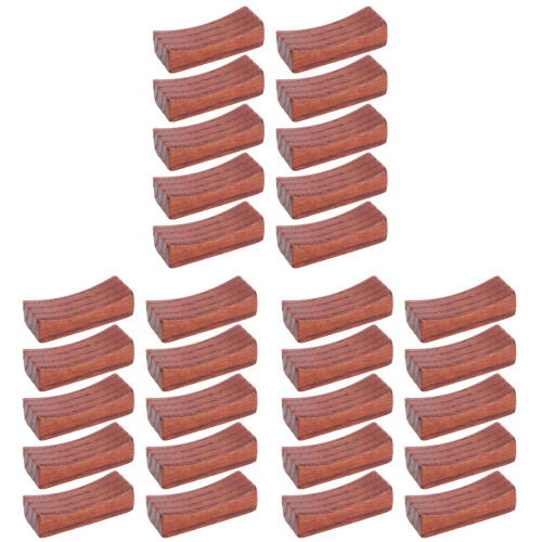 30Pcs Wood Chopstick Holder Household Spoon Fork Rest for Dining Table 2