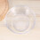 Mlins  Containers For Fruit Glass Bowl Tableware Clear Salad 6