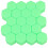 20Pièces Capuchons Écrous Roue Silicone Vert Clair Lumineux Auto 10
