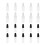 20Pcs Needle Tip Glue Bottles Black Plastic Dropper Applicators 1