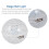 1Pc Compact USB Disco Party Light Transparent Dj Stage Strobe Lamp 10