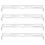4Pcs Silver Iron Wall Light Mounting Kit Easy Install Lighting Bracket 1