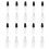 20Pcs Needle Tip Glue Bottles Black Plastic Dropper Applicators 6