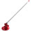 Durable Red ABS Flag Pole Bracket Base for Car with Suction Mount 3