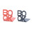 4Pcs Assorted Color Metal Bookends Simple Design for Office and Home 2