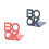 4Pcs Assorted Color Metal Bookends Simple Design for Office and Home 8