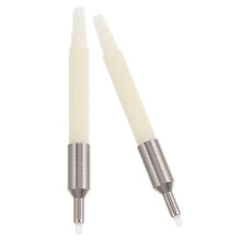 2Pcs White Universal Paint Marker Pen Nibs Smooth Writing Refill Tips