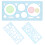 Raindrops Half-Palm Multifunctional Ruler Student Pupils 4