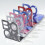 4Pcs Assorted Color Metal Bookends Simple Design for Office and Home 4