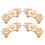 4 Pcs Jeans Extender Waist Button Nailless Buttons Work Miss 8