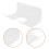Sports Equipment Storage Rack Displaying Plastic White 1set 3