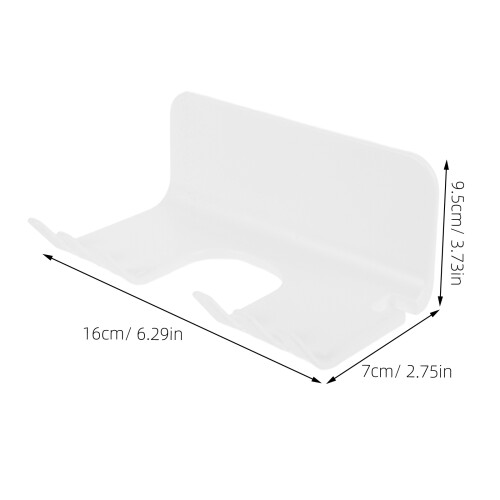 Sports Equipment Storage Rack Displaying Plastic White 1set 1