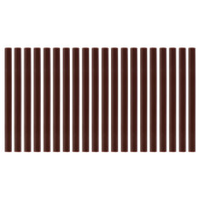 20Pcs Coffee Hot Melt Glue Sticks Odor-Free Adhesive for Craft Use
