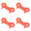 4Pcs Nylon Marine Deck Fill Plate Keys Boat Gas Cap Replacement Tool 9