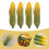 4Pcs Lifelike Artificial Corn Models Multi-Color Plastic Kitchen Decor 8