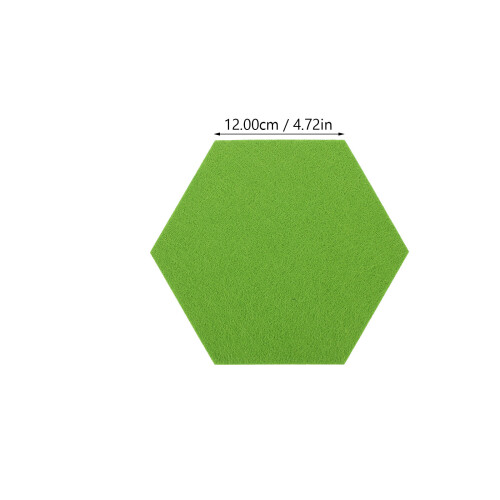 Felt Board Tiles For Wall Felt Hexagon Wall Tiles 12set 2