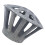 Wynbing Cast Iron Rain Gutter Guard Strainer Drainage Grey 8