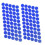 Mlins  Hook And Loop Dots Adhesive Backs Sticky Mixed Color Stickers 10