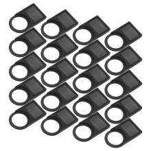 50Pcs Plastic Switch Label Board Black Compact Durable for Electronics