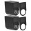 50Pcs Plastic Switch Label Board Black Compact Durable for Electronics 7