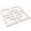 Art Legno Effetto Specchio Argento Stile Rustico 7