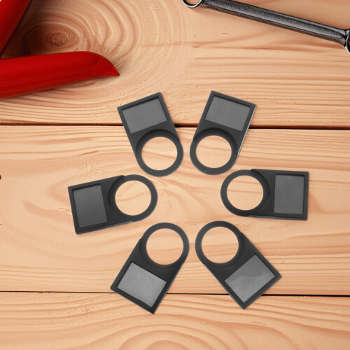 50Pcs Plastic Switch Label Board Black Compact Durable for Electronics 2