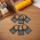 50Pcs Plastic Switch Label Board Black Compact Durable for Electronics 4