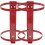 2Pcs Professional Red Iron Fire Extinguisher Wall and Car Mount 1