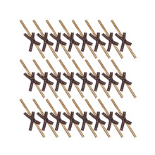 50Pcs Coffee Food Pack Tie Metal Wire Baking Bag Sealing Clip