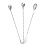 3 Pcs Multi Spoon Household Cocktail Stirrer Long Mixing 2