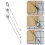 3 Pcs Multi Spoon Household Cocktail Stirrer Long Mixing 8