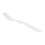 White Reusable Silicone Fork Practical Kitchen Cooking Tool 6